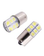 2PCS 1156 P21W BA15S Car Light, 5050 12SMD For Turn Signal Bulb  Parking Light 