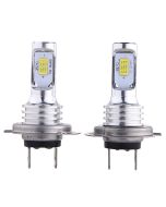 H4 80W 3570 2SMD Car Headlight , 2PCS  3000K 6000K 12000K 24V 4000LM Car Fog Lamp