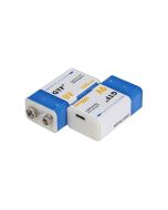 9V 1000mAh li-ion Rechargeable Battery Micro USB Batteries For Multimeter Microphone Toy (2pcs)