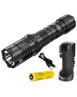 Nitecore P20i UV Dual Output  LED Flashlight, Max 1800 Lumens, CREE XP-L2 V6, Powered by 1 x 21700 battery.